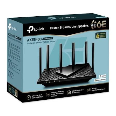 AXE5400 Tri-Band Gigabit Wi-Fi 6E Router