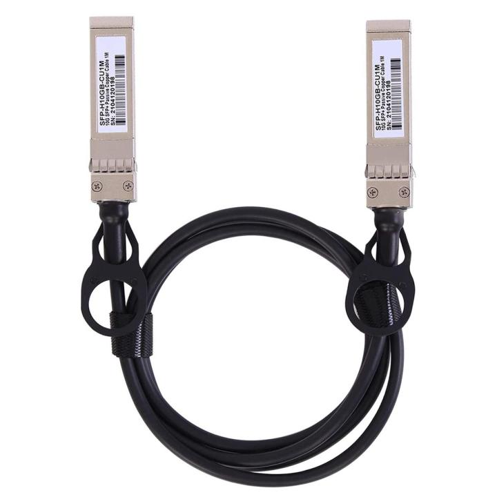 Dell EMC DAC-SFP-10G-3M Compatible 3m 10G SFP+ to SFP+ Direct Attach Cable Twinax - 10GbE SFP+ Copper DAC 10 Gbps Low Power Passive Mini GBIC/Transceiver Module DAC
